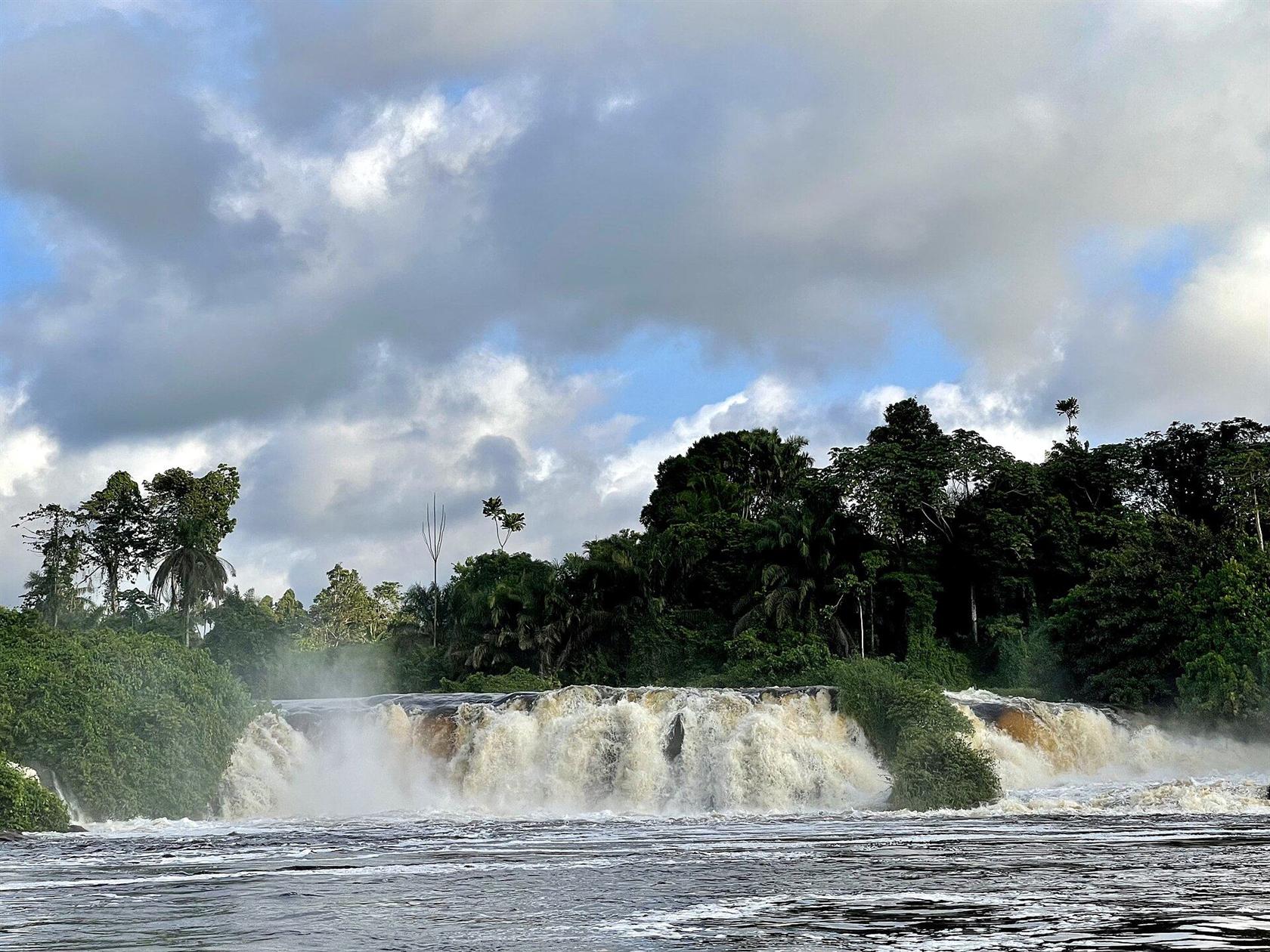 Chutes de la Lobé à Kribi, Cameroun
