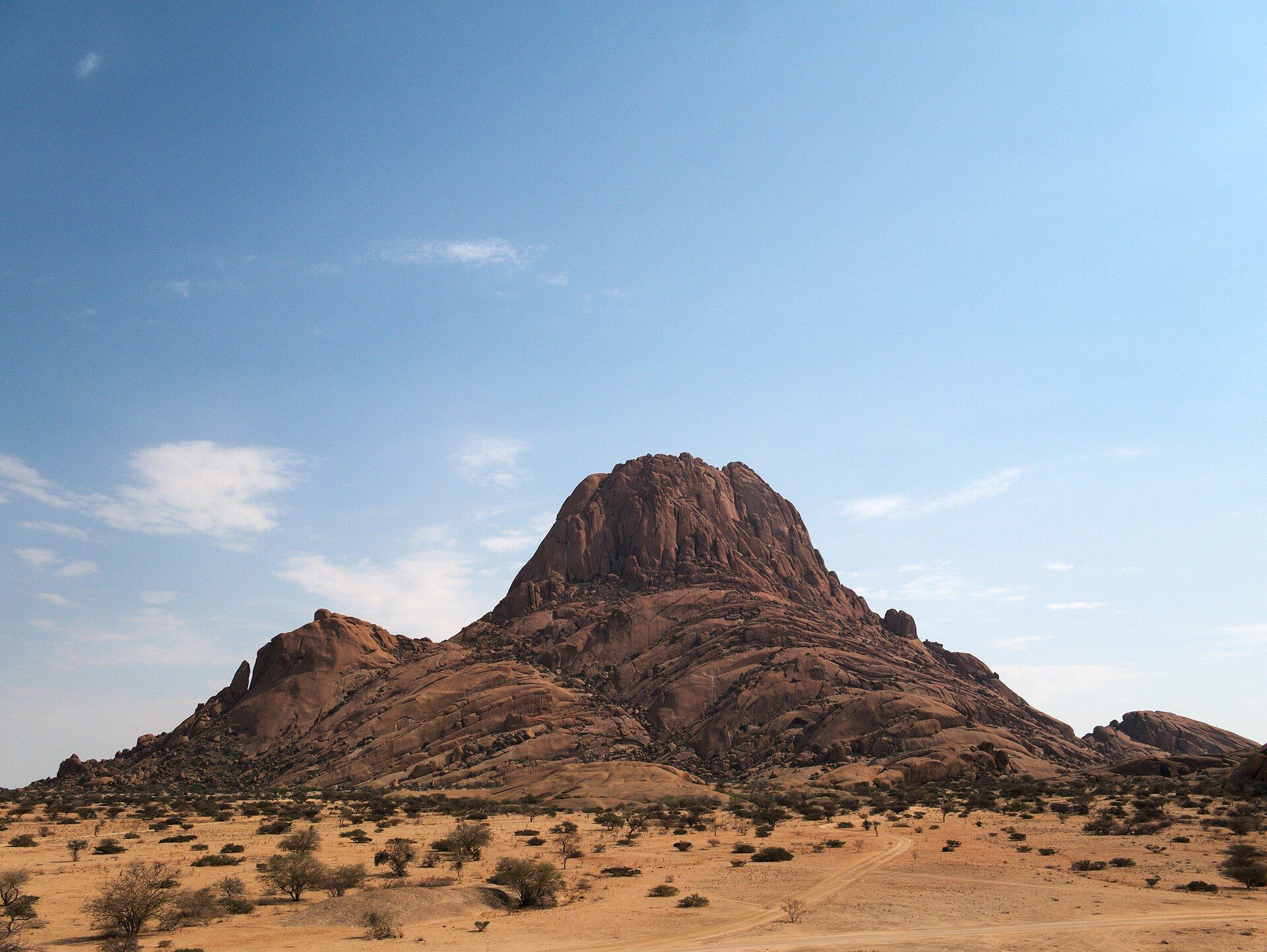 Le massif granitique du Spitzkoppe