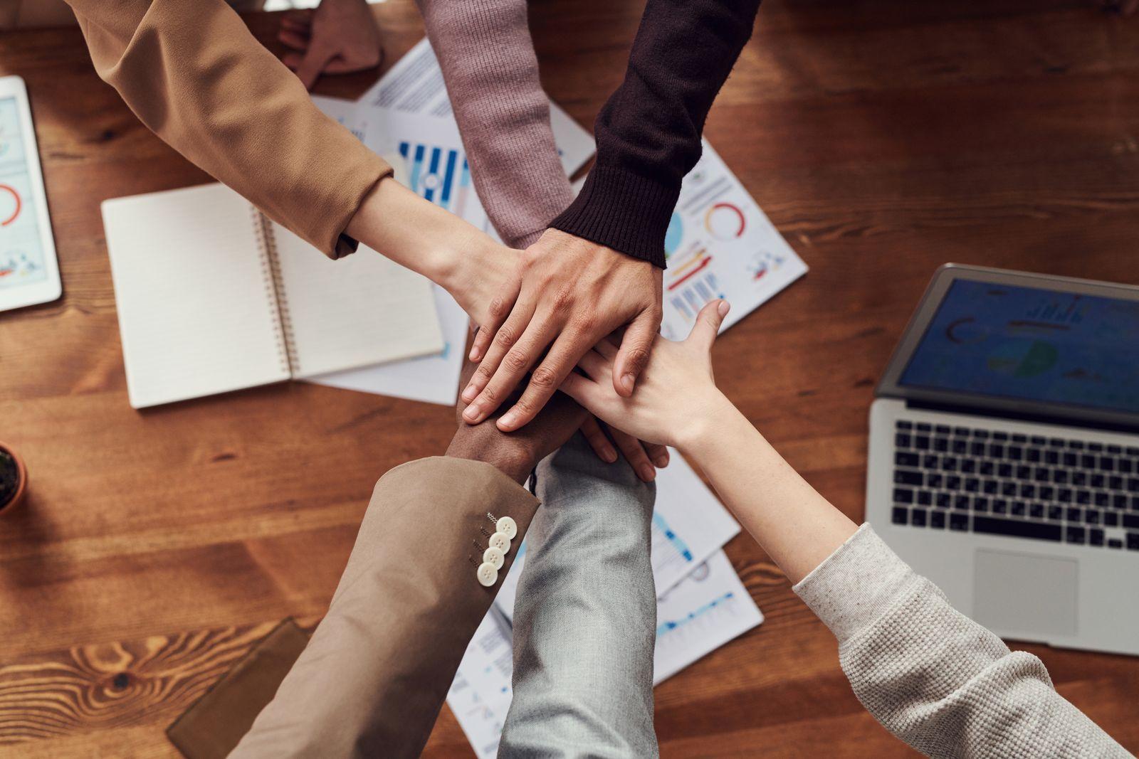 Groupe en activité collective