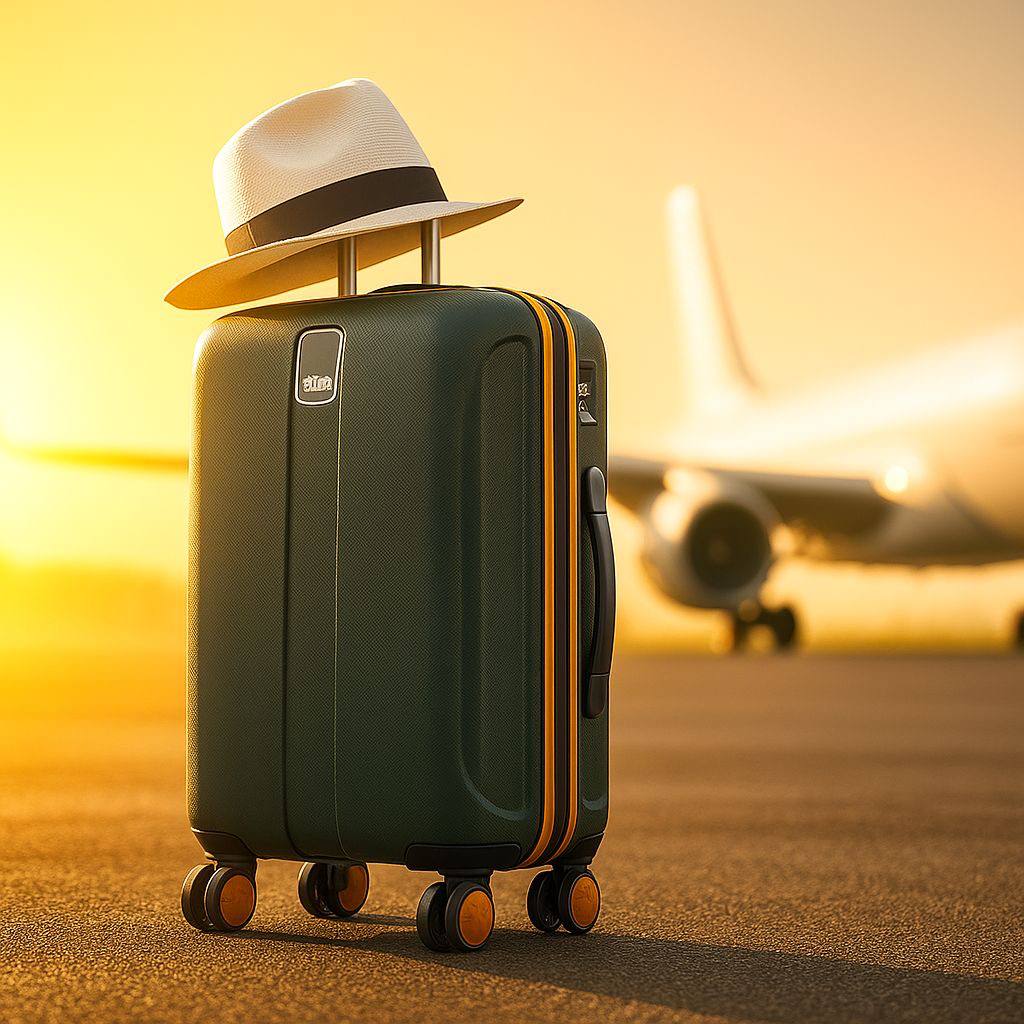 Voyageur observant un paysage européen depuis un point de vue